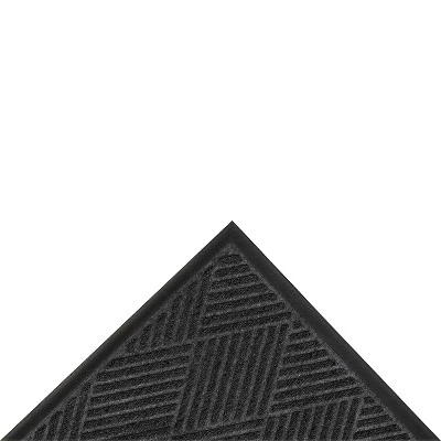 2'x3' Solid Diamond Doormat Charcoal - HomeTrax 4 2'x3' Solid Diamond Doormat Charcoal - HomeTrax - Image 2