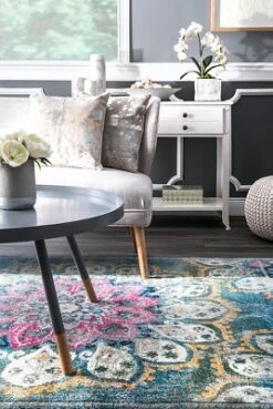 NuLOOM Kiyoko Vintage Floral Area Rug -Home Decor Shop GUEST 0599d9c4 629e 461b a38e 5138e3fb2fe7