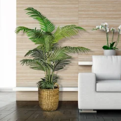 60" X 36" Artificial Areca Palm In Basket With Handles - LCG Florals 8 60" X 36" Artificial Areca Palm In Basket With Handles - LCG Florals -Home Decor Shop GUEST 08734480 b26e 478e 8316 3b95de8cf002