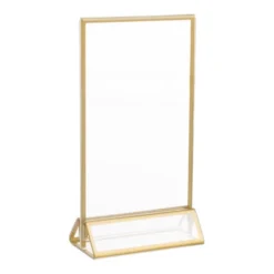 4 X 6 Picture Frames 6-Pack – Floating Frame Set For Table Numbers, Wedding Signs, Photos, Or Table Decor By Great Northern Party - Gold -Home Decor Shop GUEST 09432517 6784 468e bbc0 49e404220e85