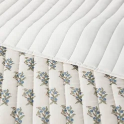 Voile Woodblock Printed Quilt Ivory - Threshold™ -Home Decor Shop GUEST 0a8bc415 0076 421a b956 065747e05aa4