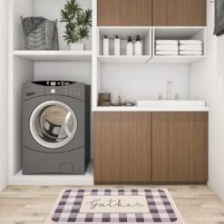 World Rug Gallery Gather Plaid Anti-Fatigue Standing Mat -Home Decor Shop GUEST 0d4cdb86 7a4b 4996 b268 f4acf45ca760