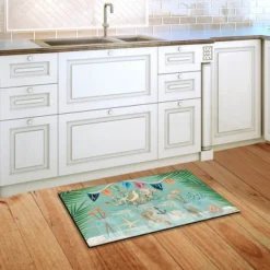 Coastal Mason Jar Summer Doormat Nautical Indoor Outdoor 30" X 18" Briarwood Lane -Home Decor Shop GUEST 0db01ec6 50dc 431b 818b ce1d87b65606