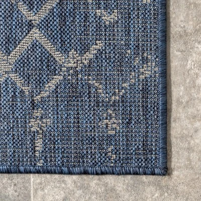 NuLOOM Grayson Moroccan Trellis Indoor And Outdoor Area Rug 6 NuLOOM Grayson Moroccan Trellis Indoor And Outdoor Area Rug - Image 4