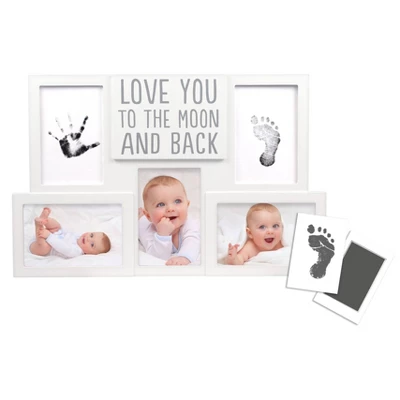 Pearhead Love You To The Moon And Back Babyprints Collage Frame 3 Pearhead Love You To The Moon And Back Babyprints Collage Frame
