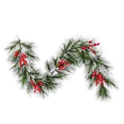 Vickerman Frosted Red Garlands -Home Decor Shop GUEST 0f60eecc 16fb 47ba b521 18a0b59e7972