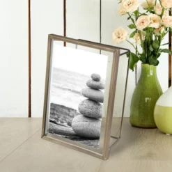 Wire Frame Brushed Antique Brass - Stonebriar Collection -Home Decor Shop GUEST 0f76d1fe 742f 4489 bc0b e281c24af31a