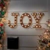 Hanging Lit 'JOY' Sign Brushed Bronze With Warm White Lights - Wondershop™ -Home Decor Shop GUEST 10b2089e 49e9 418d a68b cf3794cf83be