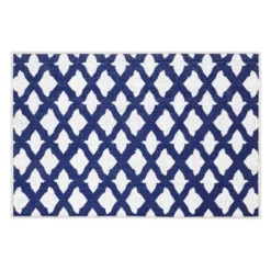 Sussexhome Floral Collection Cotton Heavy Duty Low Pile Area Rug , 2' X 3' -Home Decor Shop GUEST 111ad40f a7e4 49b8 a503 7b36a924f9fe