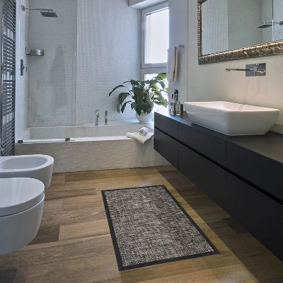 World Rug Gallery Basketweave Textline Anti-Fatigue Standing Mat 9 World Rug Gallery Basketweave Textline Anti-Fatigue Standing Mat - Image 7