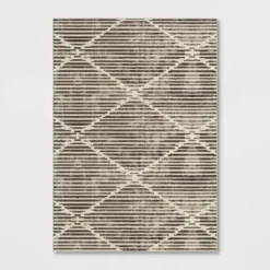Kirk X Modern Striped Rug Black/White - Project 62™ -Home Decor Shop GUEST 1dca6ad5 2c6a 4d0f 8a54 5f8904a0f767