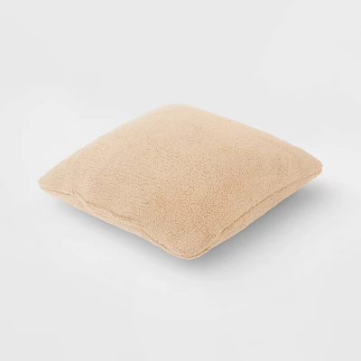 Sherpa Throw Pillow - Threshold™ 4 Sherpa Throw Pillow - Threshold™ - Image 2