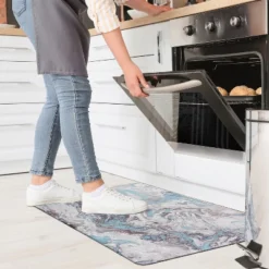 World Rug Gallery Contemporary Marble Anti-Fatigue Standing Mat -Home Decor Shop GUEST 221df0c0 18a7 48e3 9956 25571b0c161a