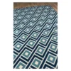Indoor/Outdoor Blue Squares Rug -Home Decor Shop GUEST 23bd7211 2115 48b6 a3d0 124088c54f92