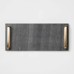 14" X 6" Marble Serving Tray With Handles - Threshold™ -Home Decor Shop GUEST 25f8d5c2 889c 420e aa5f 48cd1f9e9c67