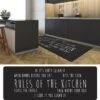 J&V TEXTILES 20" X 55" Oversized Cushioned Anti-Fatigue Kitchen Runner Mat (Rules Of The Kitchen) -Home Decor Shop GUEST 298d9173 aa4f 4ae2 a97b 42a0d1d9eedf