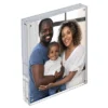 Azar Displays Clear Acrylic Magnetic Photo Frame Block 8.5" X 11" Vertical/Horizontal -Home Decor Shop GUEST 29a8a07f 6862 46bc b1b8 b5bdb4293d36