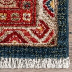 NuLOOM Qiana Emblem Fringe Area Rug -Home Decor Shop GUEST 2a115e72 e039 4163 8833 2182d89eb7b7