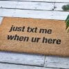 Park Designs Just Text Me When You're Here Doormat 1'6''x2'6'' -Home Decor Shop GUEST 302a538a 6632 49d8 bb1d 7330931d92d0