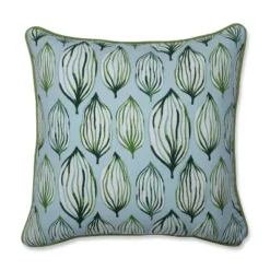 Tropical Leaf Verte Throw Pillow - Pillow Perfect -Home Decor Shop GUEST 310c18f7 187d 4a58 ba72 d9b4fddc26e8