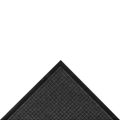 4'x6' Solid Dotted Doormat Charcoal - HomeTrax 4 4'x6' Solid Dotted Doormat Charcoal - HomeTrax - Image 2