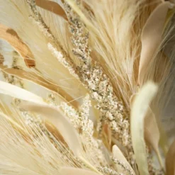 Sullivans Artificial Plume Grass & Berry Wreath 23.5"H Brown