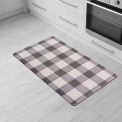 World Rug Gallery Checkered Plaid Anti-Fatigue Standing Mat -Home Decor Shop GUEST 3451f16c c9f8 4238 9f9a dcb7f9e83d46