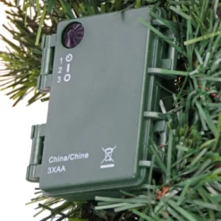 National Tree Company First Traditions Pre-Lit Christmas Evergeen Wreath With Pinecones And Berries, Warm White LED Lights, Battery Operated, 24 In -Home Decor Shop GUEST 356efa58 c260 4caf 9439 8593cd776d30