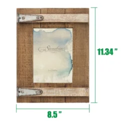 5" X 7" Wooden Barn Door Single Frame - Stonebriar Collection -Home Decor Shop GUEST 36c3e983 2f30 4cfe 803c 1c4cafe40b1b