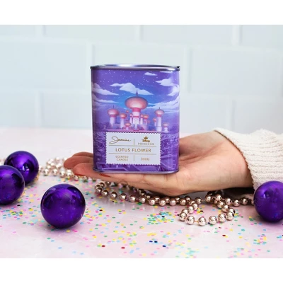 Ukonic Disney Princess Home Collection 11-Ounce Scented Tea Tin Candle | Jasmine 5 Ukonic Disney Princess Home Collection 11-Ounce Scented Tea Tin Candle | Jasmine - Image 3