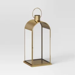 Metal Lantern Gold - Threshold™ -Home Decor Shop GUEST 385b49cb baa9 4022 8af0 f09dff4f5610