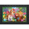 Bunnies And Basket Easter Doormat Indoor Outdoor 30" X 18" Briarwood Lane -Home Decor Shop GUEST 38b1fcdb a2be 4391 aeba aa3cba29b467