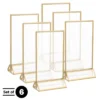 4 X 6 Picture Frames 6-Pack – Floating Frame Set For Table Numbers, Wedding Signs, Photos, Or Table Decor By Great Northern Party - Gold 1 4 X 6 Picture Frames 6-Pack – Floating Frame Set For Table Numbers, Wedding Signs, Photos, Or Table Decor By Great Northern Party - Gold -Home Decor Shop GUEST 393520db 1d35 4759 8f10 9eebbf04659c