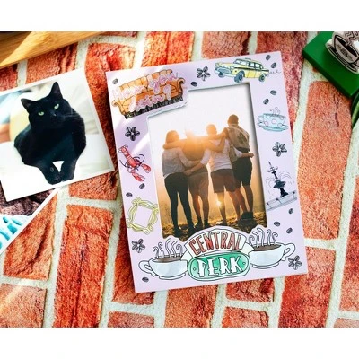 Silver Buffalo Friends Central Perk Die-Cut Photo Frame | 4 X 6 Inches 4 Silver Buffalo Friends Central Perk Die-Cut Photo Frame | 4 X 6 Inches - Image 2