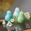 Sea Green Pear Candles Kit - Set Of 3 -Home Decor Shop GUEST 3c1c3ed3 a3fc 4c34 b19b 20f1ac03217f