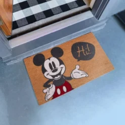 Mickey Mouse 2pk Hi And Welcome Coir Door Mats -Home Decor Shop GUEST 3ca84ca5 2303 4326 bb3d 90a767198563