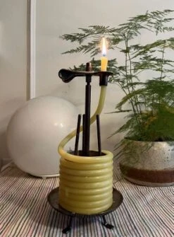 Candle By The Hour 80-Hour Vertical Candle, Eco-friendly Natural Beeswax With Cotton Wick -Home Decor Shop GUEST 416a6bbb 49a5 420a 8257 f89b0f9a4b75