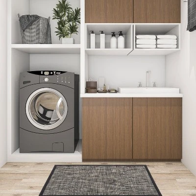 World Rug Gallery Basketweave Textline Anti-Fatigue Standing Mat 8 World Rug Gallery Basketweave Textline Anti-Fatigue Standing Mat - Image 6