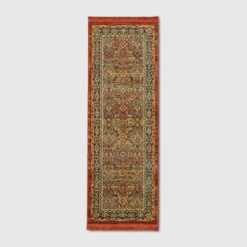 Damask Woven Persian With Fringe Rug - Threshold™ -Home Decor Shop GUEST 44fe94c6 139c 4b1c 8b34 9fa50a22133e
