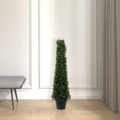 Vickerman Artificial Boxwood Cone In Pot UV -Home Decor Shop GUEST 477834ca 8876 4e76 8ffe d7889c1f69c0
