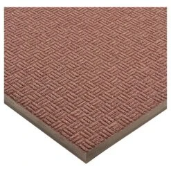 3'x4' Solid Doormat Burgundy/Black - HomeTrax -Home Decor Shop GUEST 480b698d c98f 4743 9737 e8fe3c0d9d75