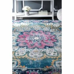 NuLOOM Kiyoko Vintage Floral Area Rug -Home Decor Shop GUEST 4819292e ac2f 41cf a908 d292dbefacae
