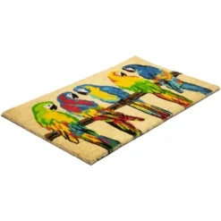 Northlight Toffee And Multicolor Parrots Coir Outdoor Doormat 18" X 30" 10 Northlight Toffee And Multicolor Parrots Coir Outdoor Doormat 18" X 30" -Home Decor Shop GUEST 4862d734 12c4 4ffa 8a9e 0c4de4f76b61