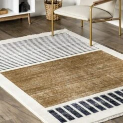 NuLOOM Keeva Modern Striped Fringe Area Rug -Home Decor Shop GUEST 4876ce57 c26b 45a3 a0a2 17e1aa613155