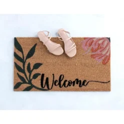 Shiraleah "Welcome" Floral Print Rectangle Doormat 8 Shiraleah "Welcome" Floral Print Rectangle Doormat -Home Decor Shop GUEST 4cf98b2a b03a 4ce0 8fdb 20dd279abf8f