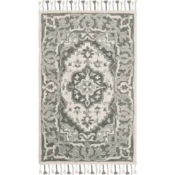 Ann Medallion Tufted Area Rug Light - Safavieh -Home Decor Shop GUEST 53d4c61c aa98 4ae2 840b 935396a998e4