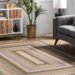 NuLOOM Gwyneth Braided Borders Indoor And Outdoor Patio Area Rug -Home Decor Shop GUEST 5433c7c6 8503 4309 9374 5661bac53252