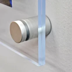 Azar Displays Floating Acrylic Wall Frame With Silver Stand Off Caps: 22" X 28" Graphic Size, Overall Frame Size: 26" X 32" -Home Decor Shop GUEST 56e05056 0eab 40bc b9c2 12dd9c954649