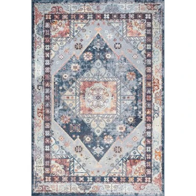 NuLOOM Kinsley Paneled Ornament Area Rug 9 NuLOOM Kinsley Paneled Ornament Area Rug - Image 7