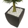 4.5' Cypress Topiary With Black Planter, UV Resistant (Indoor/Outdoor) - Nearly Natural -Home Decor Shop GUEST 58db7420 06e1 493c b88b 6de22ce53afd